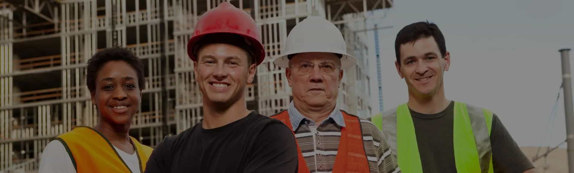Trimova Industrie-Projektteam vor Ort