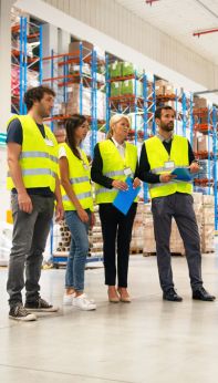 Industrielle Beladung