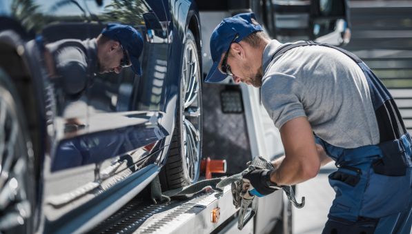 Manpower bei der Ballastierung